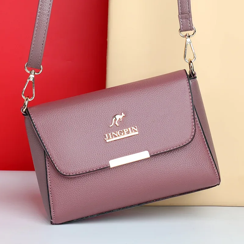 jingpin sac à bandoulière en simili cuir pour femme élégant sac à bandoulière polyvalent, durable, parfait pour les déplacements quotidiens et les sorties décontractées