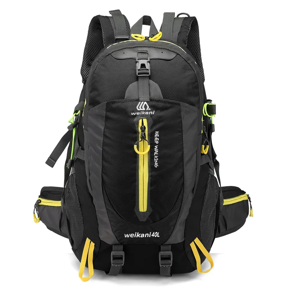 sac à dos camp randonnée ordinateur portable sac à dos trekking escalade sacs à dos pour hommes femmes 40l résistant à l'eau voyage