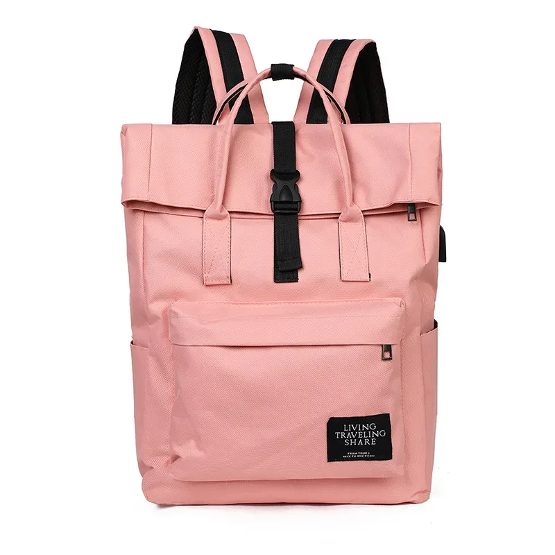 sac à dos d'université mignon pour femme, sac à dos de livre de voyage pour fille, pliable, grande capacité, sac en toile pour femme, ordinateur portable pour homme, sacs d'école