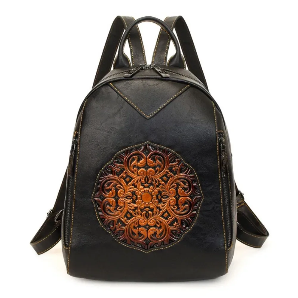 sacs à dos de luxe vintage 2026 pour femmes, sacs à main en cuir souple grande capacité, sacs à dos de voyage et de trajet pour femme, mochilas