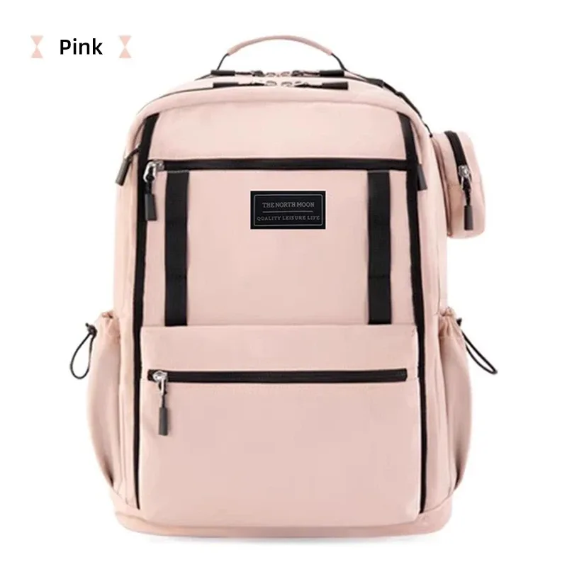 nouveau sac à dos de voyage imperméable, sac à dos scolaire japonais léger et tendance pour femmes, sacs pour ordinateur portable de 15 pouces, sacs à dos pour hommes.