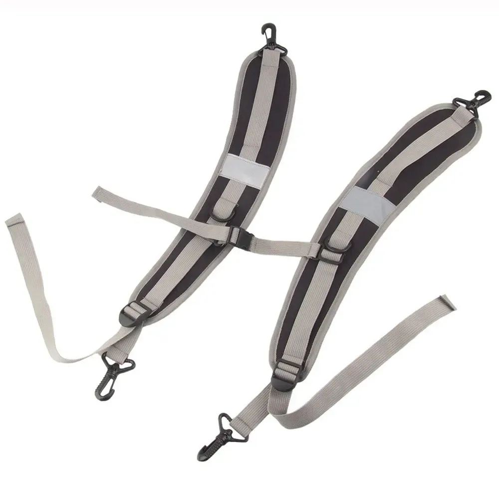 nouveau sangles de sac à dos noires oxford tissu sacs d'absorption des chocs bandoulière sangle de remplacement escalade randonnée