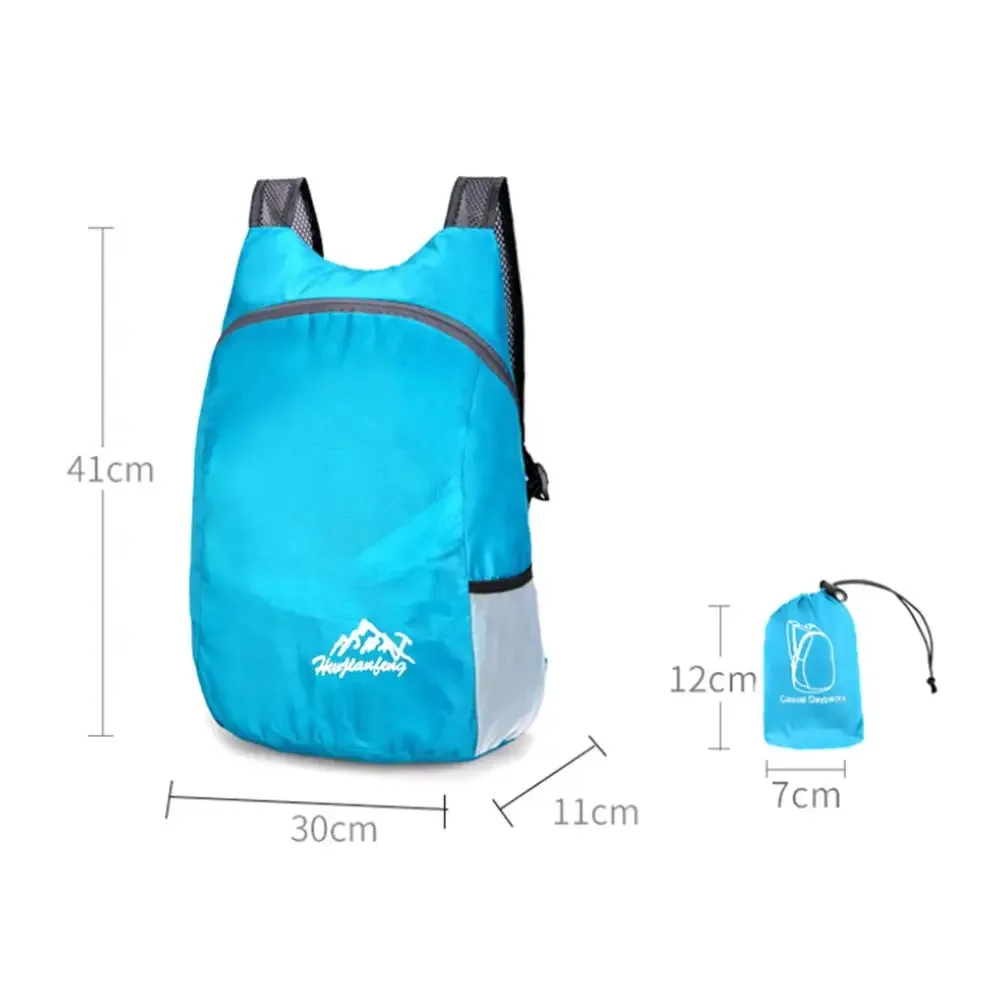 sac à dos pliable léger, sac de voyage, sac de rangement portable pour la randonnée, l'alpinisme, le camping en plein air, grande capacité