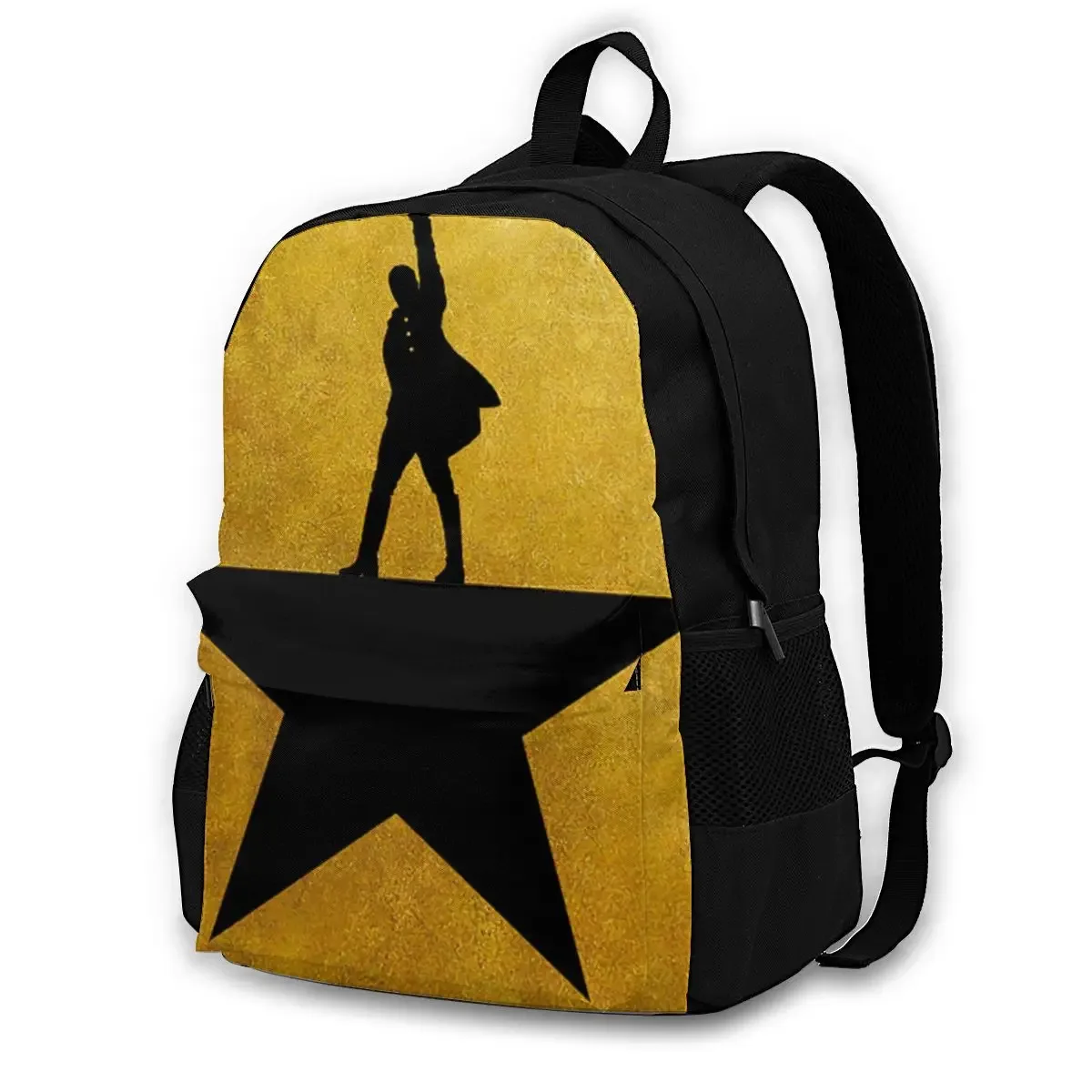 grand sac à dos musical en polyester pour jeune, joli sac de voyage pour jeune