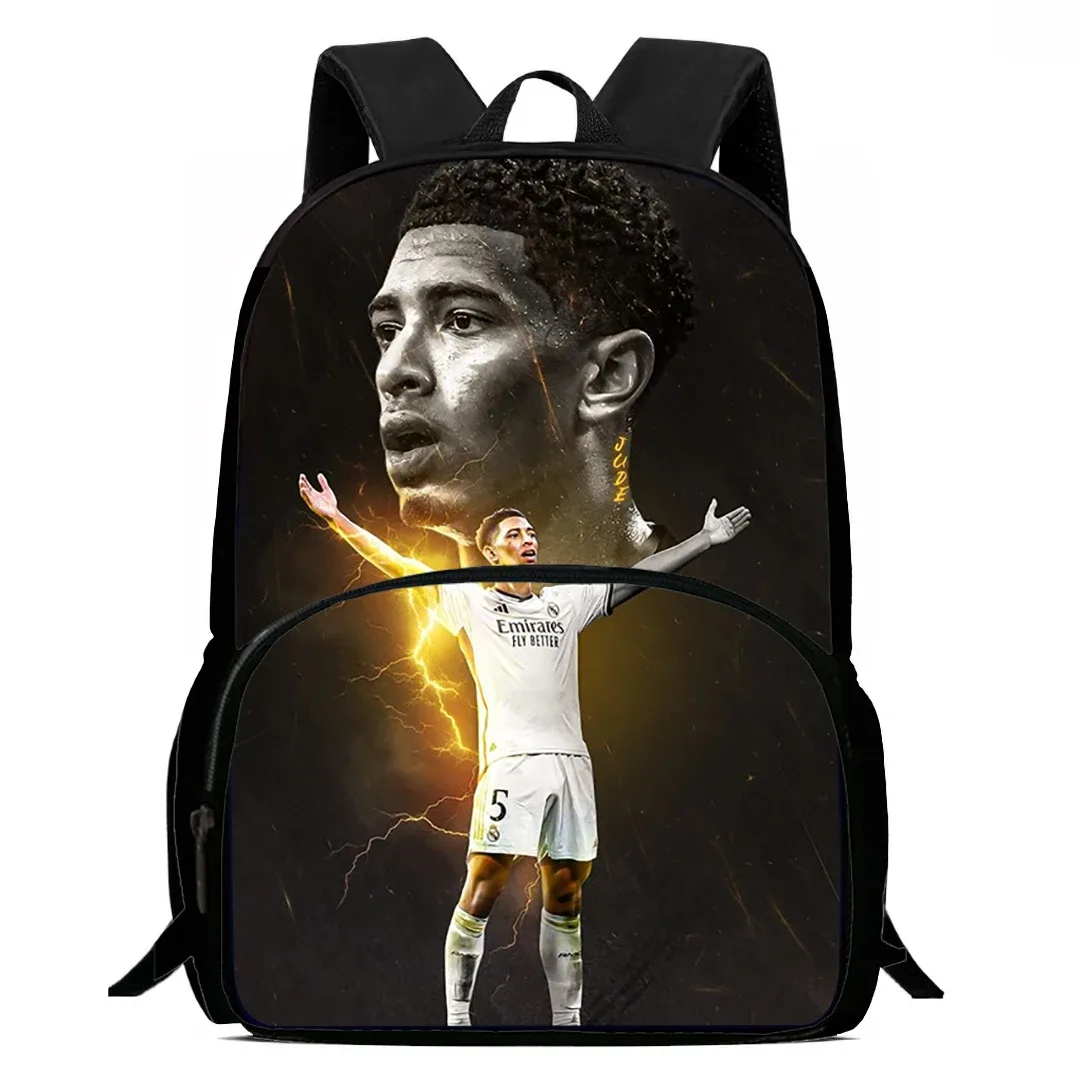 sac à dos cool imprimé b-bellingham pour enfants, sac d'école pour garçons et filles, grande capacité, 15 pouces