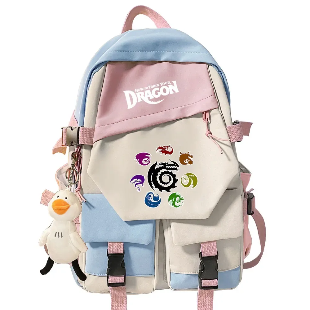 sac à dos pour filles et garçons « comment dresser son dragon », sac à dos pour l'école, sac à dos pour adolescents, femmes, voyage, ordinateur portable, sac à dos pour étudiants, mochila