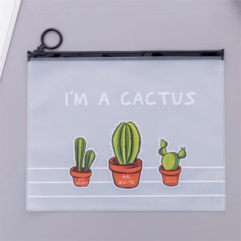 sac à cosmétiques en pvc transparent cactus pour femmes, sac à cosmétiques à fermeture éclair, organisateur de produits de toilette de voyage, sac de rangement étanche, pochette de lavage de maquillage