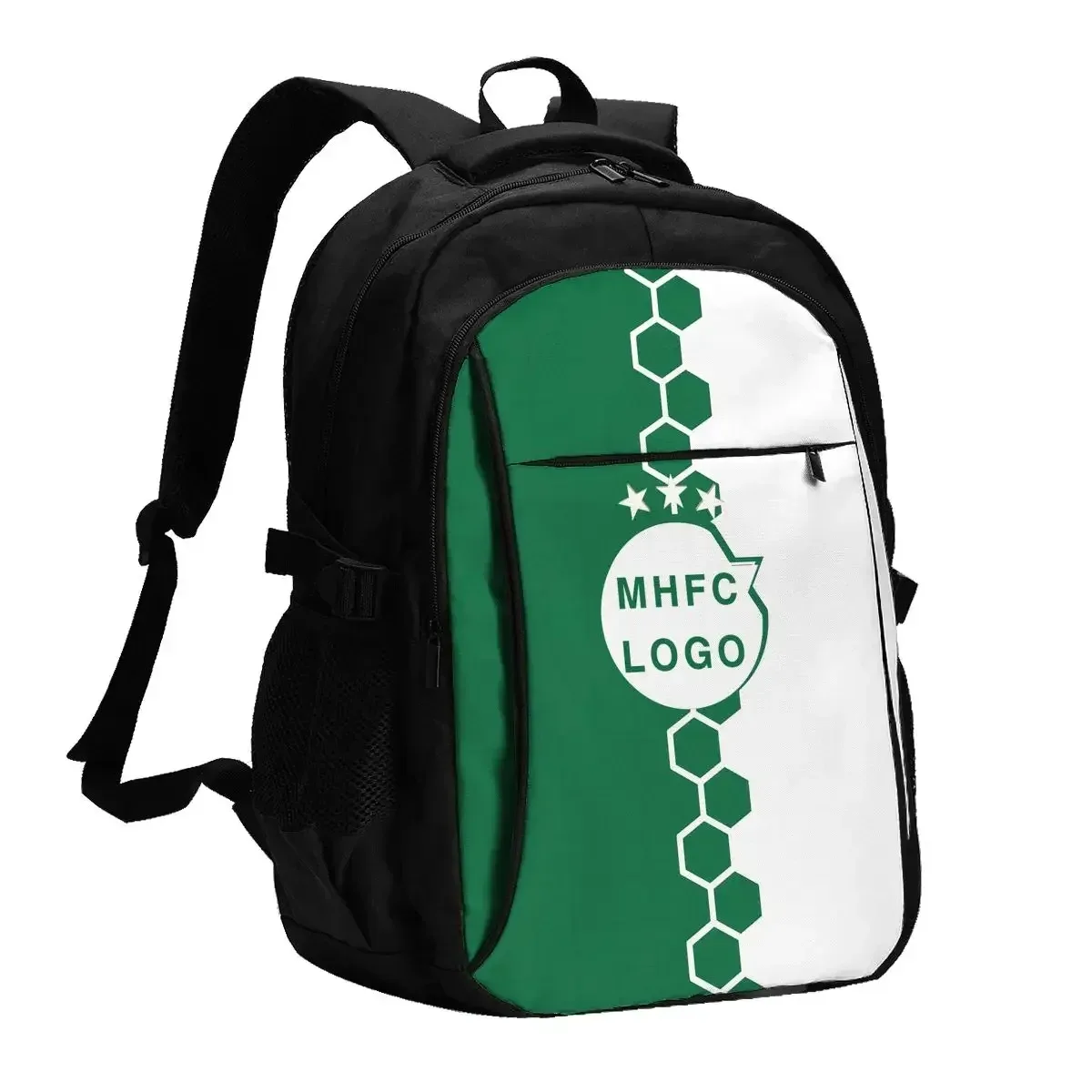israël f.c mhfc grand sac à dos de voyage durable pour ordinateur portable sac résistant à l'eau avec port de chargement usb sac à dos d'affaires pour femmes et hommes