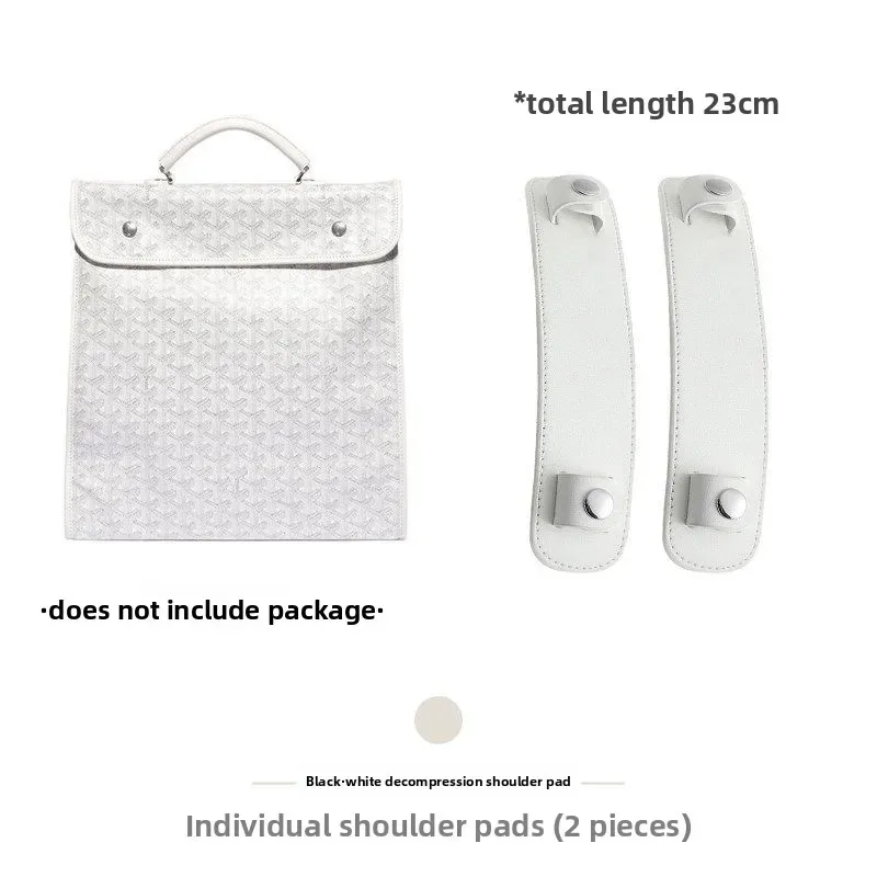 accessoires de sac de luxe en cuir véritable, sangle réglable avec fermeture magnétique, remplacement pour un confort optimal des épaules, sac à dos de créateur haut de gamme