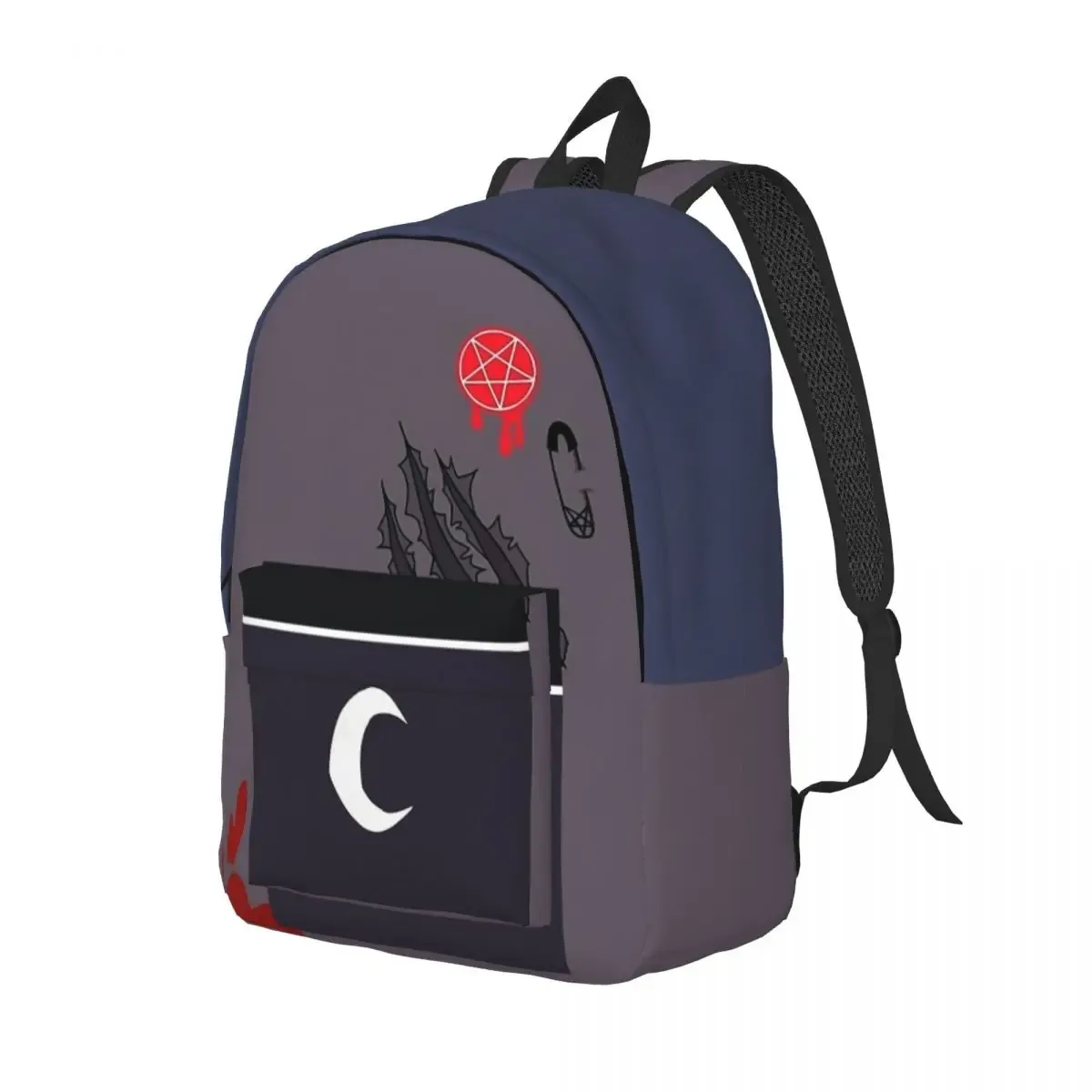 helluva stolas dessin animé sac à dos pour hommes femmes adolescent étudiant travail sac à dos collège sac à bandoulière cadeau