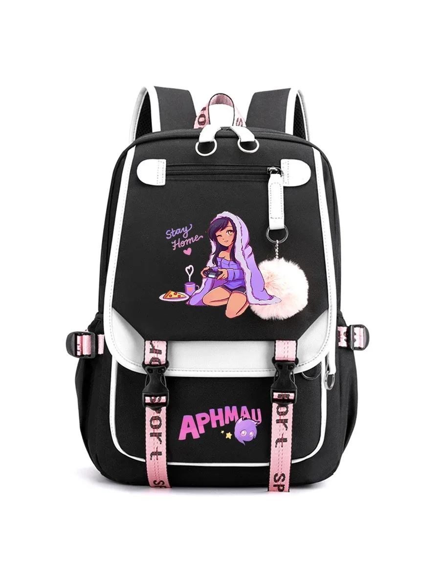sac à dos aphmau anime pour adolescents, sacs à livres tendance pour la rentrée scolaire, sac à dos pour ordinateur portable pour étudiants
