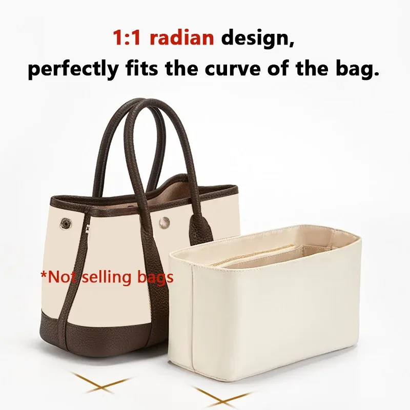 insert de sac en nylon pour fête de jardin, organisateur de sacs 23 30 36, support de forme, rangement bien organisé, léger, durable, ajustement parfait