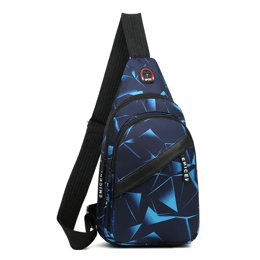 sac de poitrine, sac à bandoulière imperméable décontracté pour hommes, sac de sport tendance, petit sac multifonctionnel, sac à bandoulière