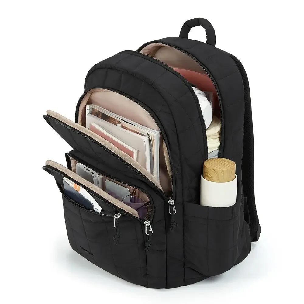 sac à dos de voyage unisexe créatif, tendance, imperméable, pour étudiants, couleur unie, durable, sacs d'école pour étudiants, voyage