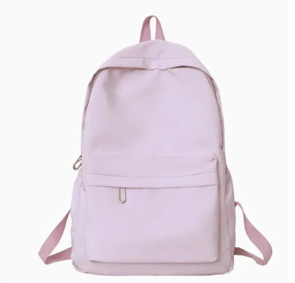 nouveaux sacs d'école personnalisés nom personnalisé broderie grande capacité en nylon étudiant sac à dos adultes enfants sacs de voyage