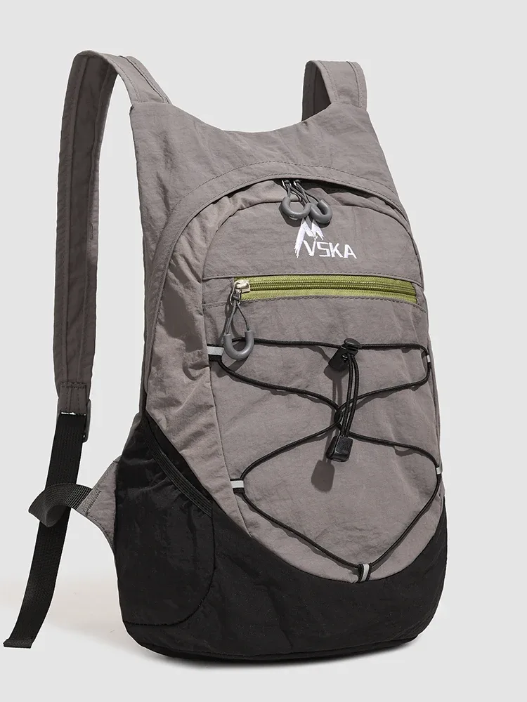 sac à dos de randonnée en plein air, sac à dos léger pliable et hydrofuge à plusieurs poches pour les voyages et les sports