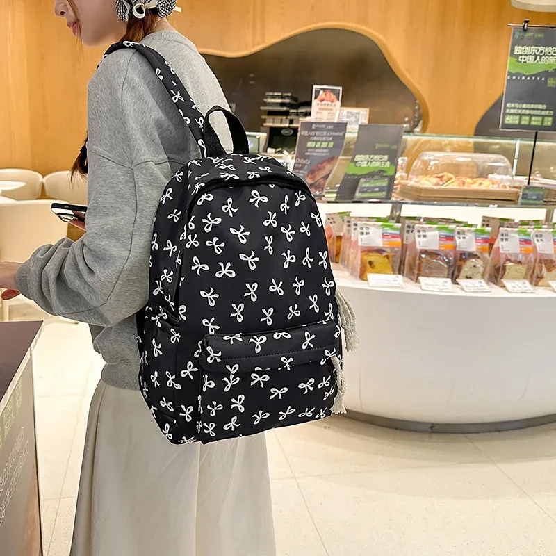 sac à dos floral en nylon léger et très élégant pour femme – 6 couleurs – portable, durable, idéal pour les voyages, l'école et l'extérieur au quotidien