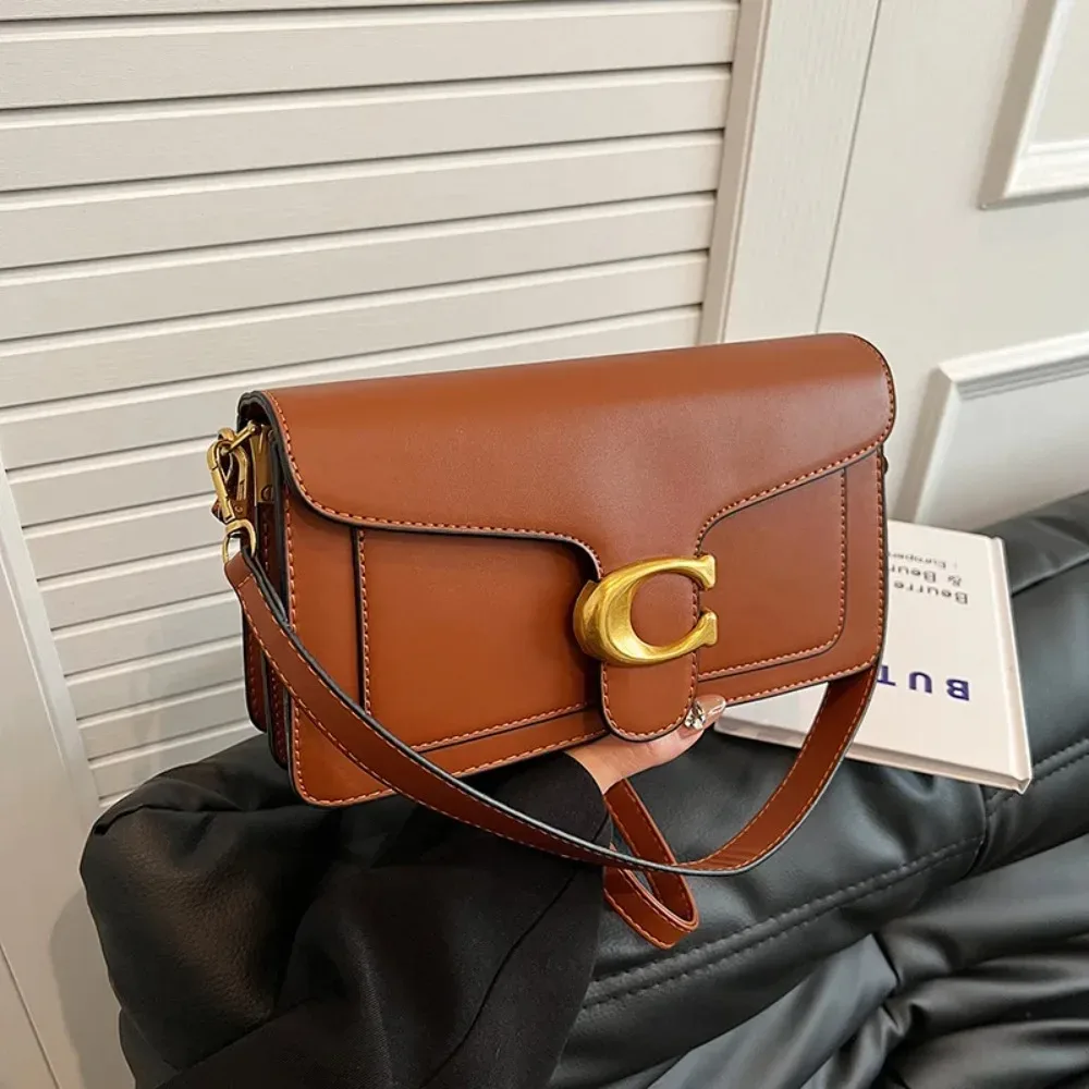 nouveau sac carré pour femme, collection automne, texture haut de gamme, couleur unie, simple, polyvalent, classique, rétro, sac à bandoulière
