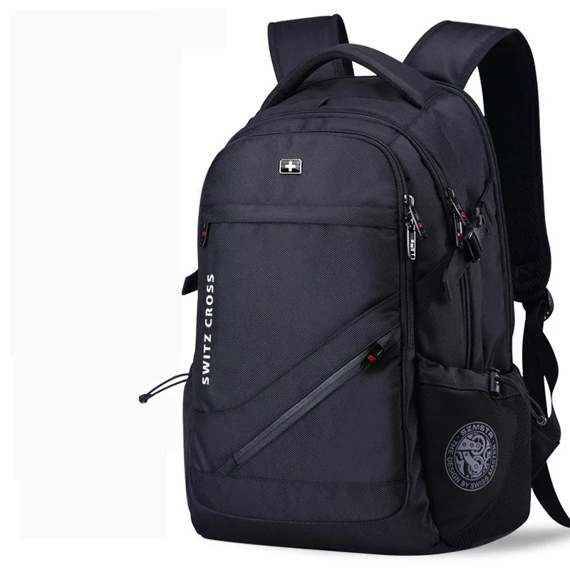 sac à dos antivol pour homme mochila swiss avec port usb, sac à dos imperméable pour ordinateur portable de 15,6 pouces et 17 pouces, pour affaires et école