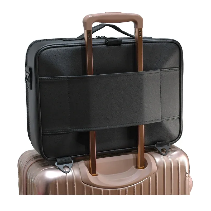 sac à cosmétiques en cuir pu pour femme, étanche, portable, grande capacité, trousse de maquillage, valise de voyage, haute qualité