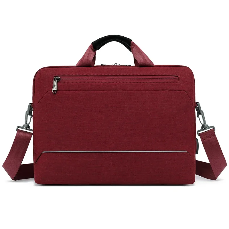 sac à main avec logo personnalisé pour homme, pochette pour ordinateur portable, sac pour ordinateur portable, étanche, travail, affaires, décontracté, étui à bombes, initié, vente en gros