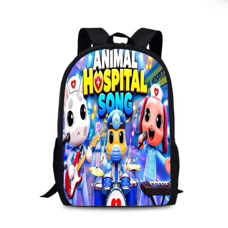 sac à dos d'hôpital vétérinaire pour enfants garçons filles, grande capacité, léger et imperméable pour les élèves du primaire et du collège ﻿