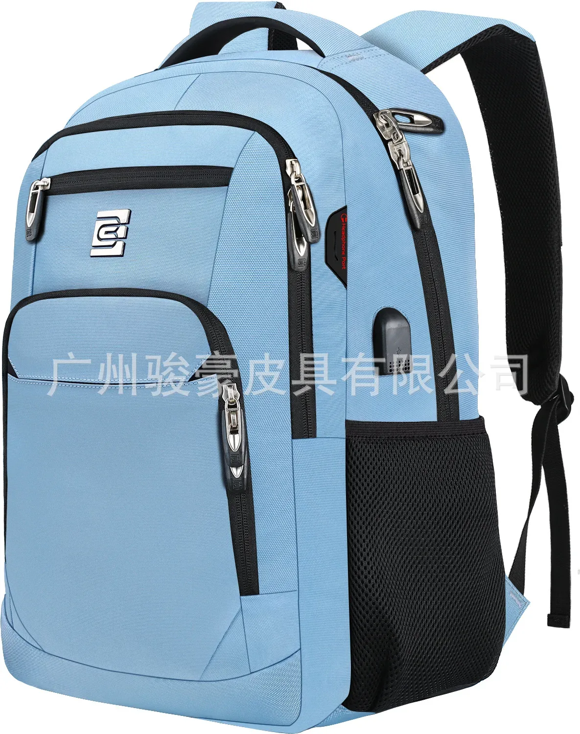 sac à dos antivol pour ordinateur portable 15.6 pouces, pour voyage d'affaires, avec port de chargement usb, convient aux femmes et aux hommes