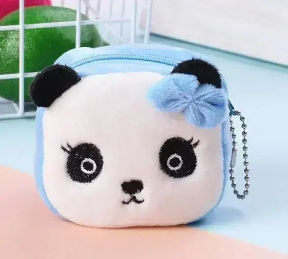 peluche gris petites baleines porte-monnaie mignon fermeture éclair femmes porte-monnaie forme de requin filles écouteur argent sac de rangement sac à clés sac à main