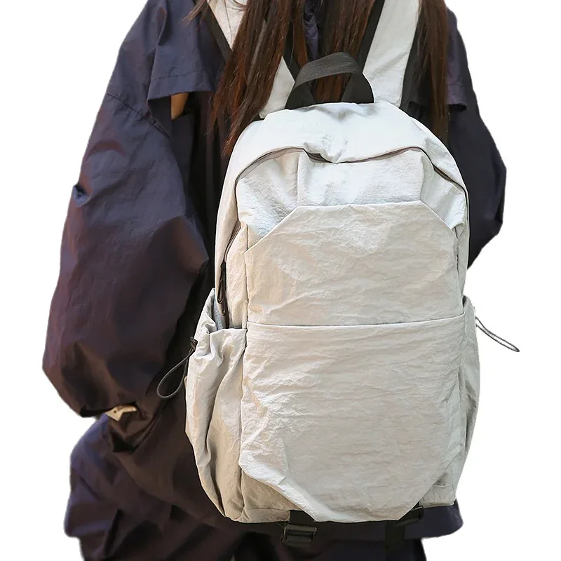 sac à dos de voyage décontracté en nylon unisexe grande capacité 36-55l respirant et confortable pour usage quotidien, compatible ordinateur portable 14 pouces