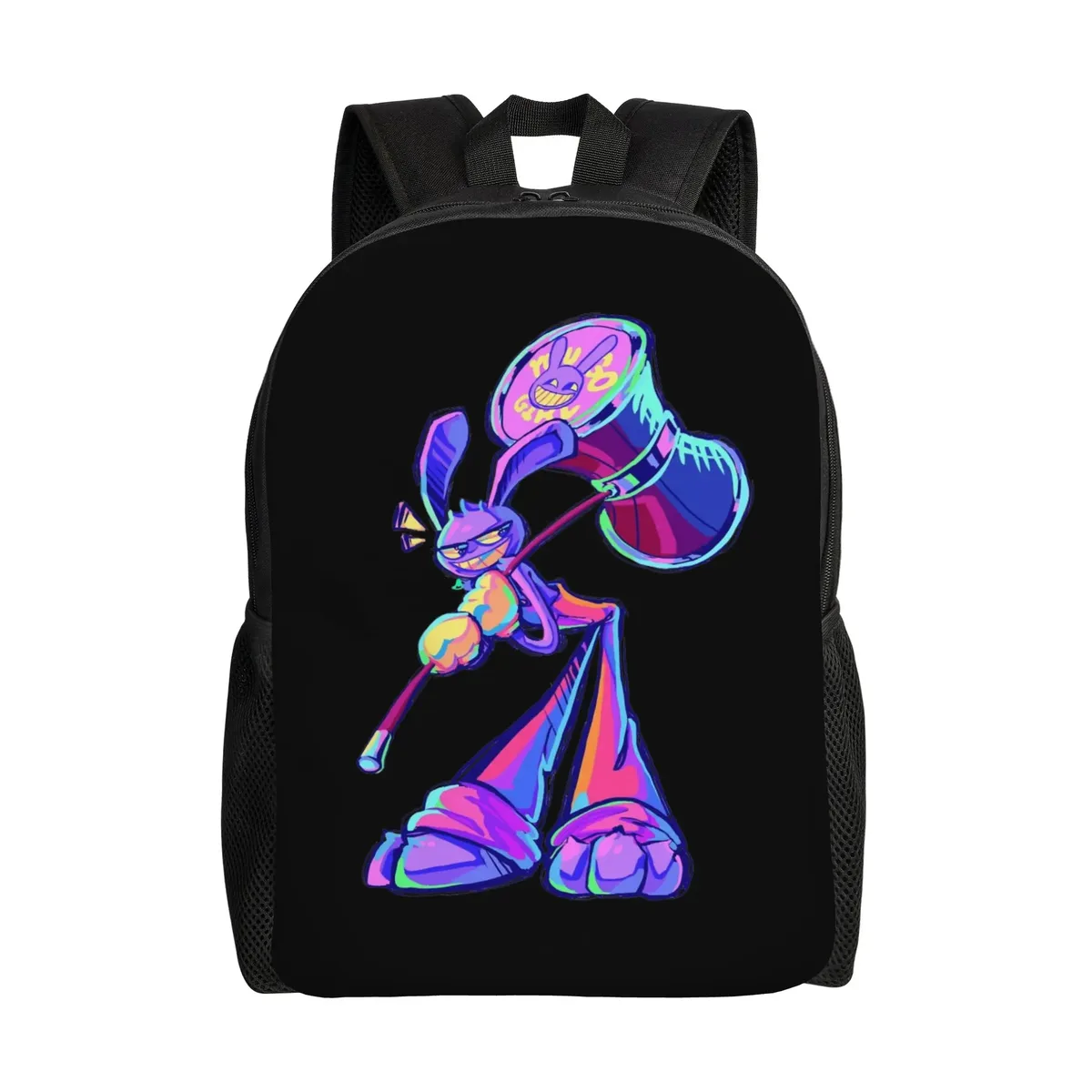 sac à dos gangle cartoon digitals circus pour femmes, sac d'école à la mode pour enfants, sac à dos pour ordinateur, sac à bandoulière de voyage pour enfants