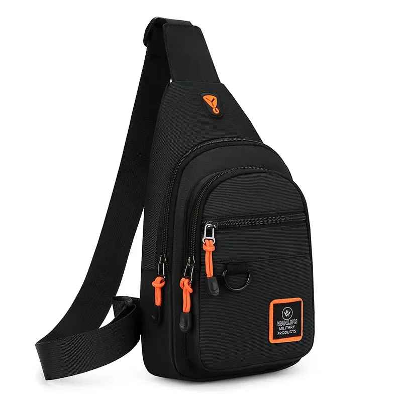 sac à bandoulière pour homme, idéal pour les loisirs, la randonnée, le vélo, sac de sport imperméable, sac de voyage, sac de poitrine pour homme, sac à bandoulière