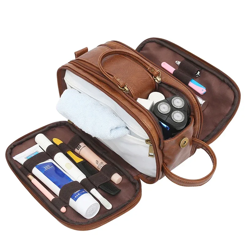 trousse de toilette multi-poches pour femmes et hommes, trousse de voyage, trousse de maquillage, trousse de présentation étanche, trousse de maquillage cosmétique, trousse d'évaluation, nouveau