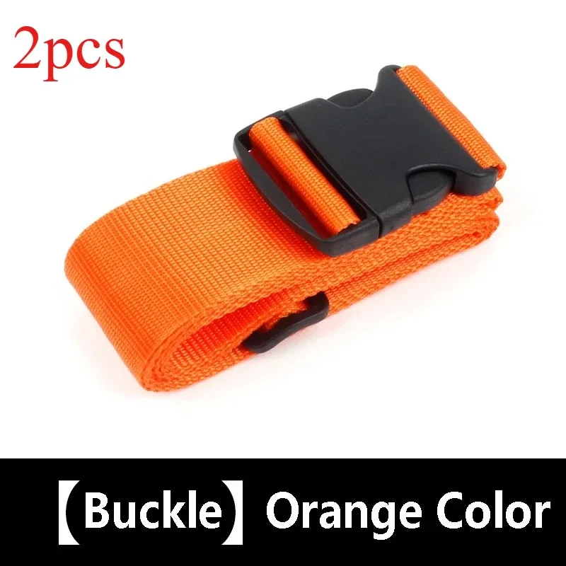 sangle de bagage pour valises, 2 pièces, ceinture d'emballage, ceintures de voyage facilement identifiées, accessoires de sac