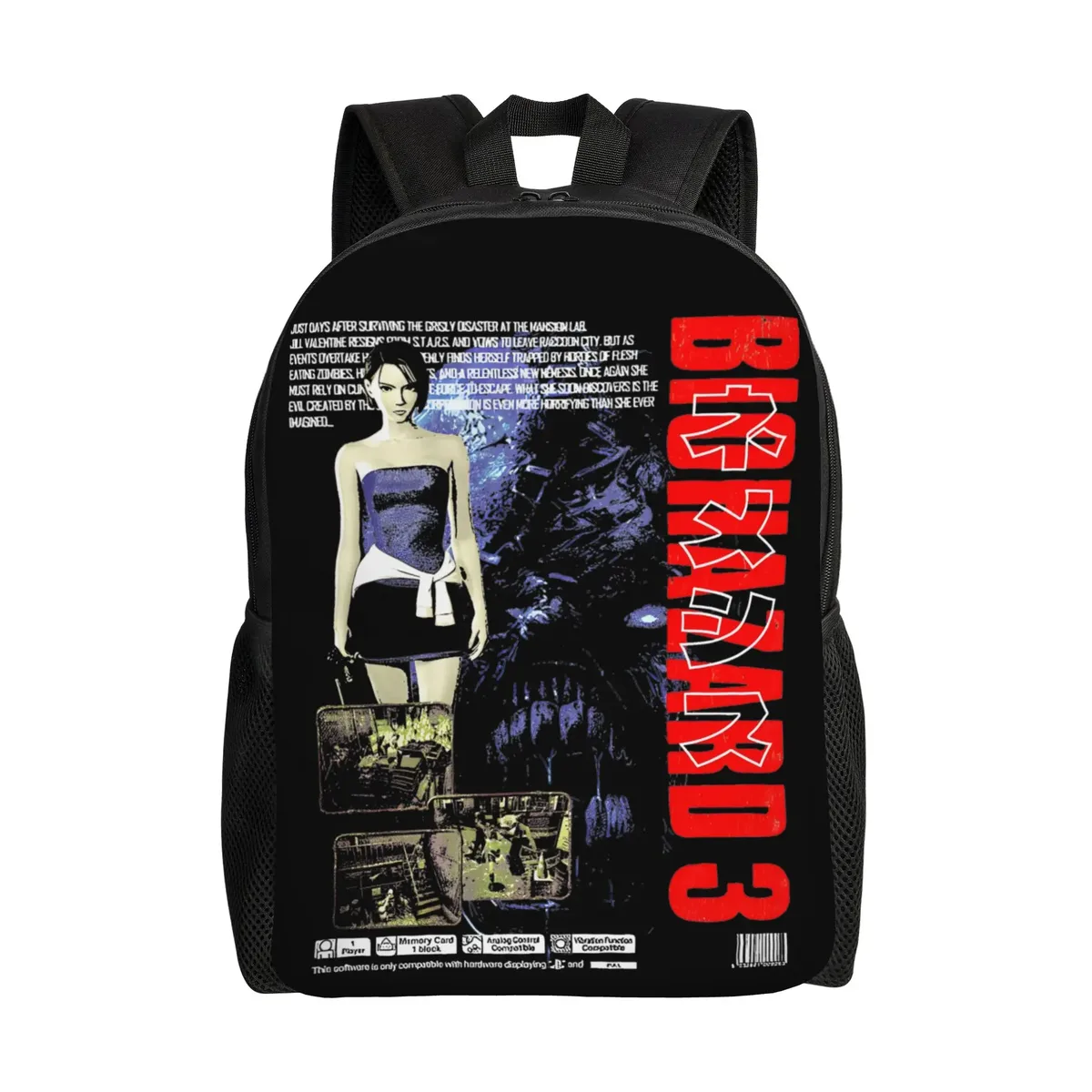 sac à dos décontracté umbrella corporation resident evil pour homme et femme, idéal pour le lycée, le travail, les activités de plein air et l'université