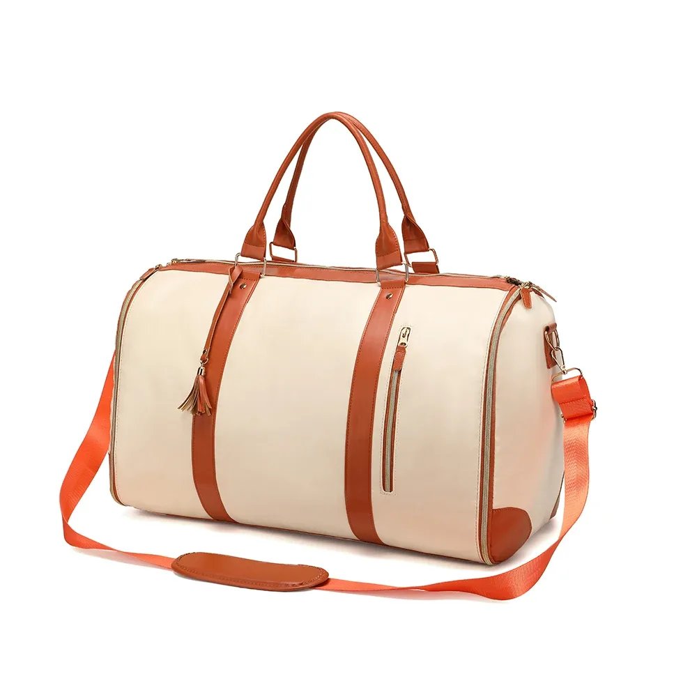 grand sac de rangement pliable en pu pour femme, sac à main grande capacité, bagage, voyage, sport, extérieur, multifonction, mode