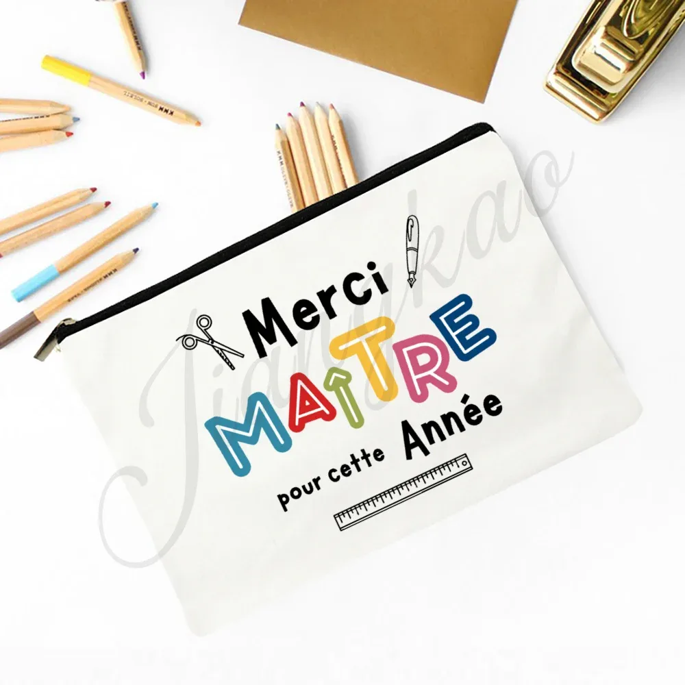 un merveilleux professeur difficile à trouver difficile à laisser impossible pour oublier un sac à crayons imprimé trousse de toilette de maquillage cadeau pour les enseignants
