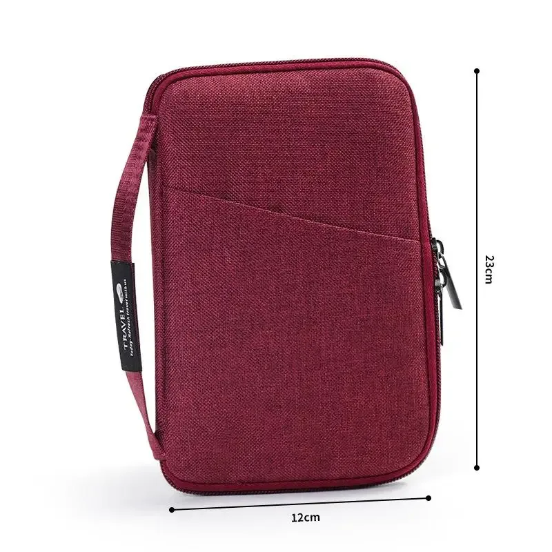 porte-passeport de voyage, housse imperméable, protection rfid, portefeuille de voyage familial, organiseur avec plusieurs emplacements pour cartes