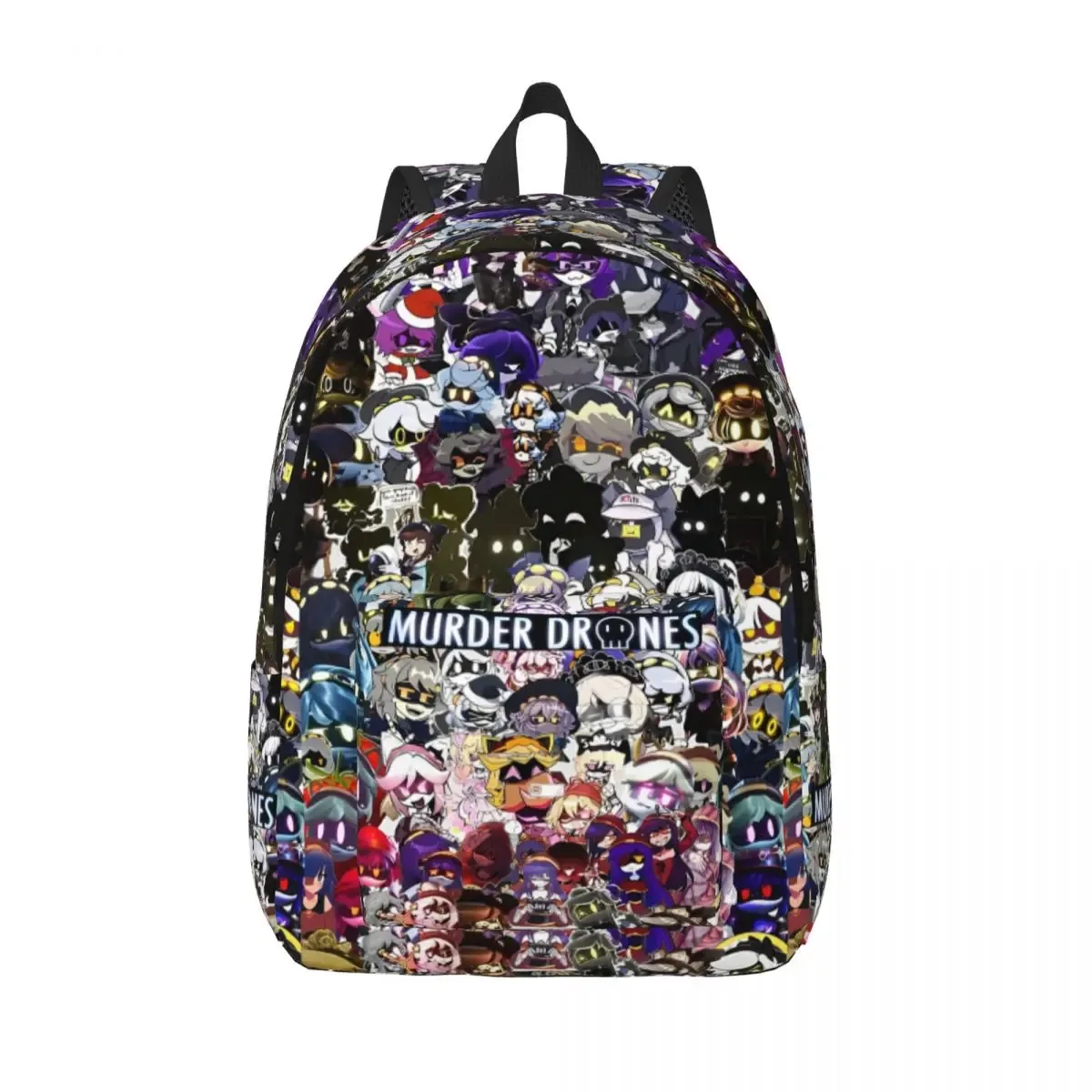 murder drones dessin animé adolescent sac à dos léger lycée randonnée voyage série tv sac à dos hommes femmes ordinateur portable toile sac