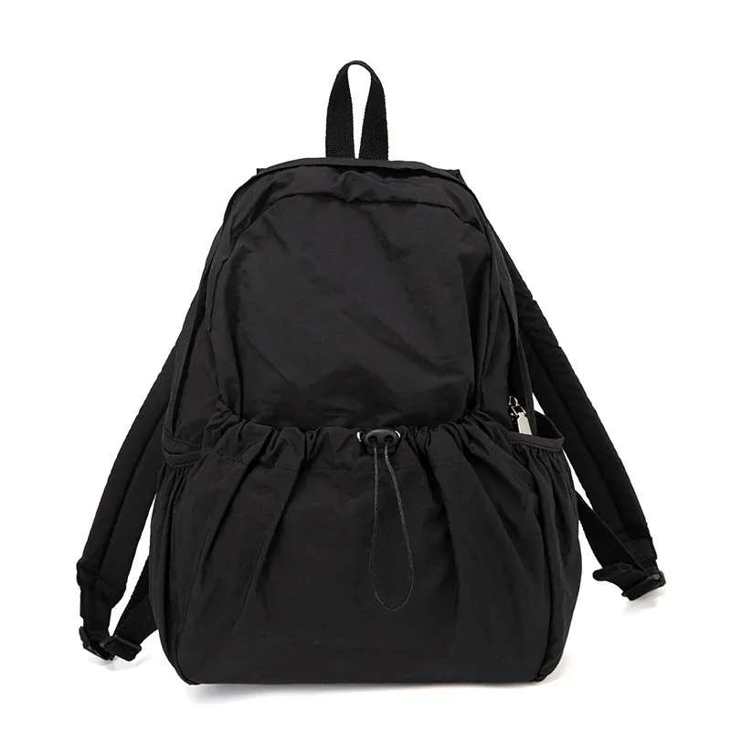 sac à dos décontracté femmes grande capacité mode junior lycée étudiant pli cartable sac en tissu coréen voyage sac à dos