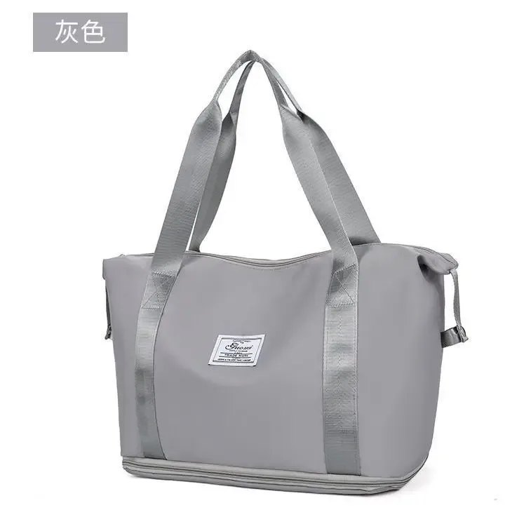 grand sac à main extensible pour femmes, sac à bandoulière de voyage, sacs de rangement ultralégers de grande capacité, fourre-tout de voyage d'affaires, bourse d'excursion pour dames