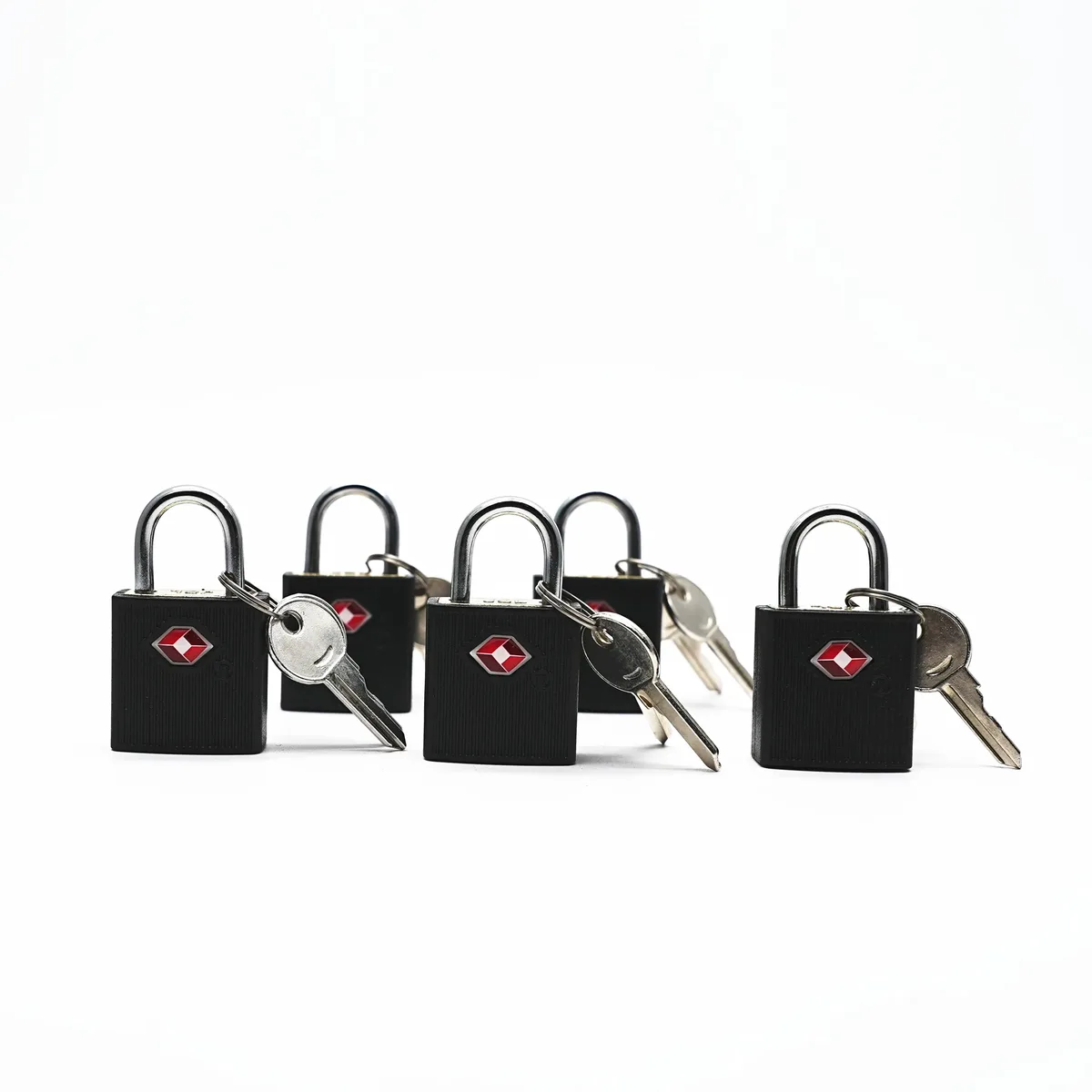 serrures tsa pour bagages avec clés, serrures de voyage approuvées par la tsa, petit cadenas avec clé, mini cadenas à clé identique