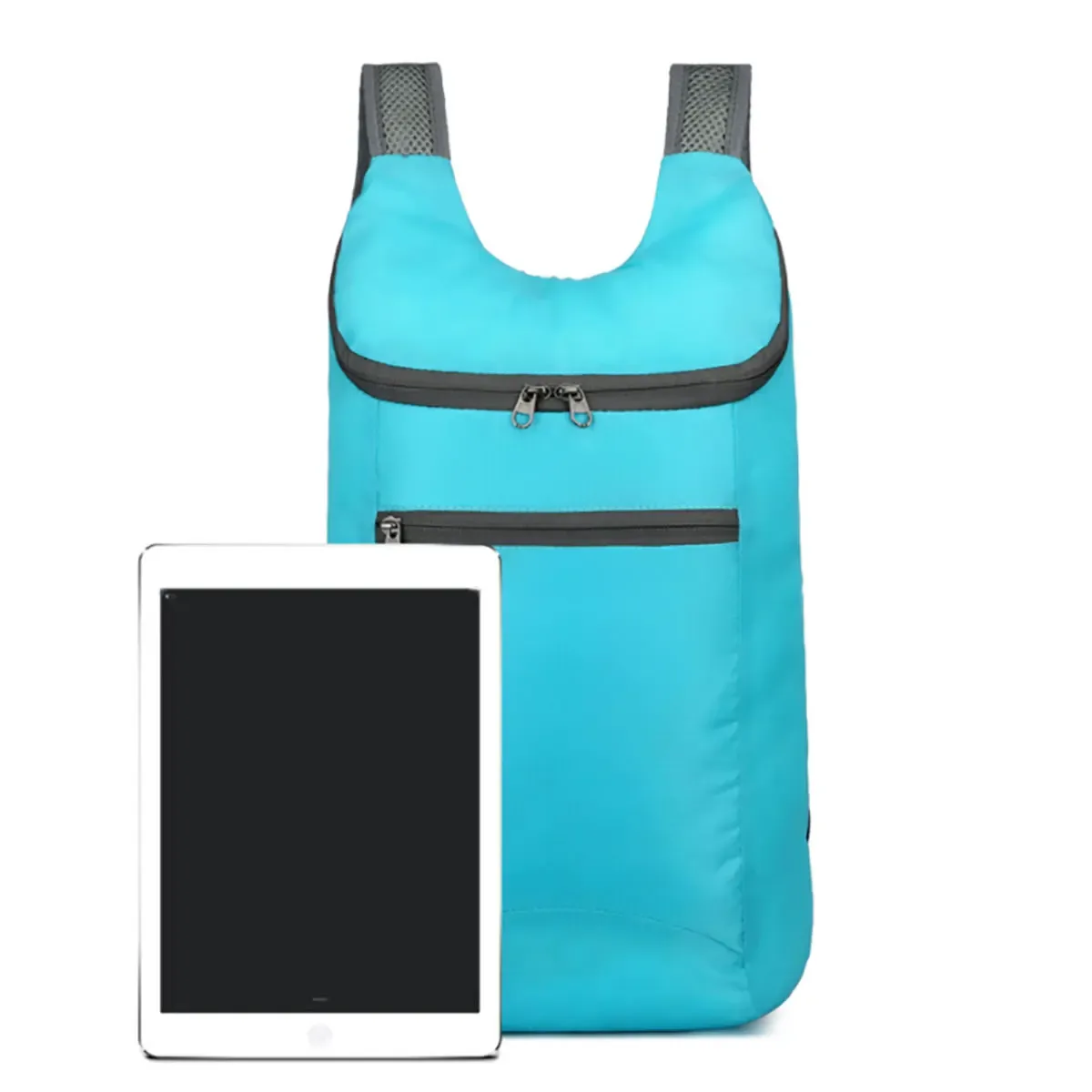 sac à dos de voyage pliable grande capacité, imperméable, léger, pour ordinateur portable, idéal pour les week-ends, le sport et la randonnée