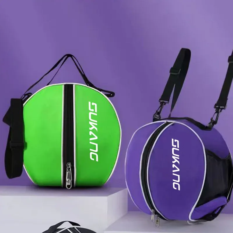 sac de basket-ball, sac de rangement, sac à dos d'entraînement sportif, filet de basket-ball, poche de football, sac à bandoulière simple et double