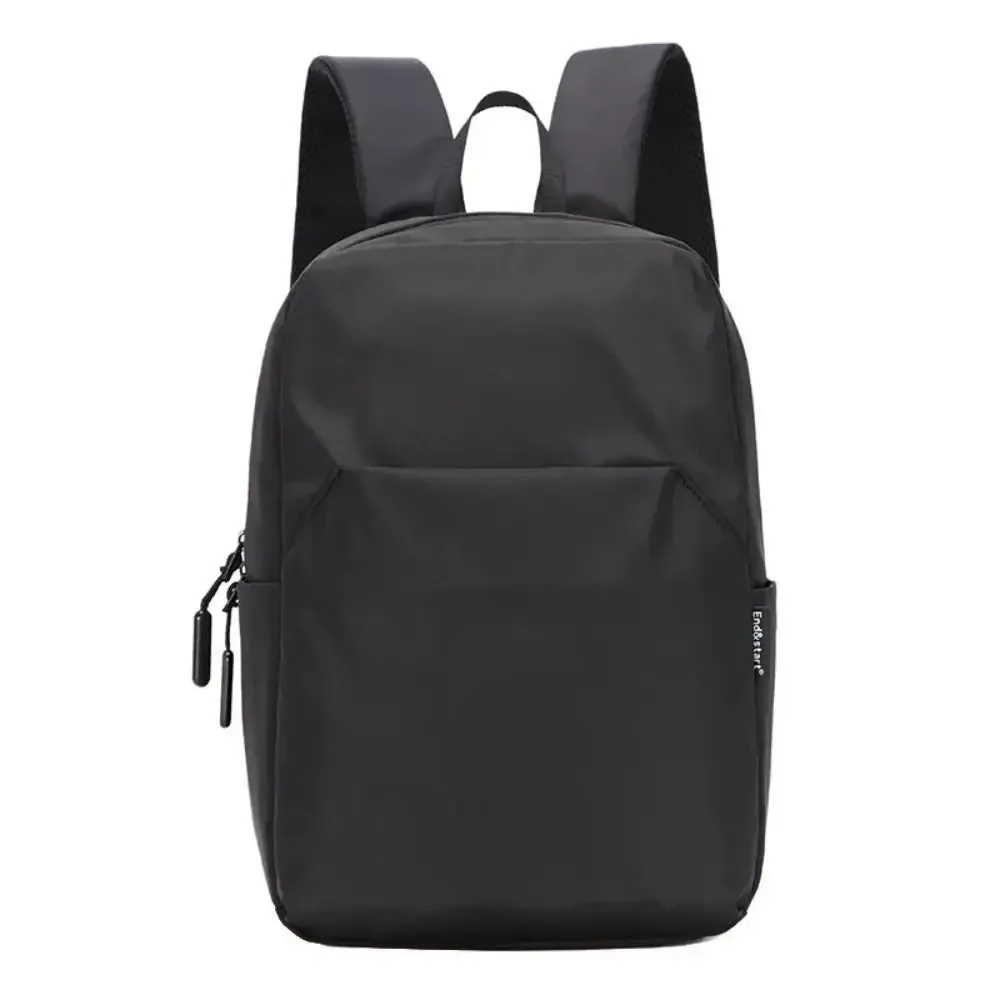 mini sac à dos oxford pour hommes, couleur unie, imperméable, petit sac d'école à bandoulière, léger, résistant à l'usure, sacs à dos de voyage pour hommes