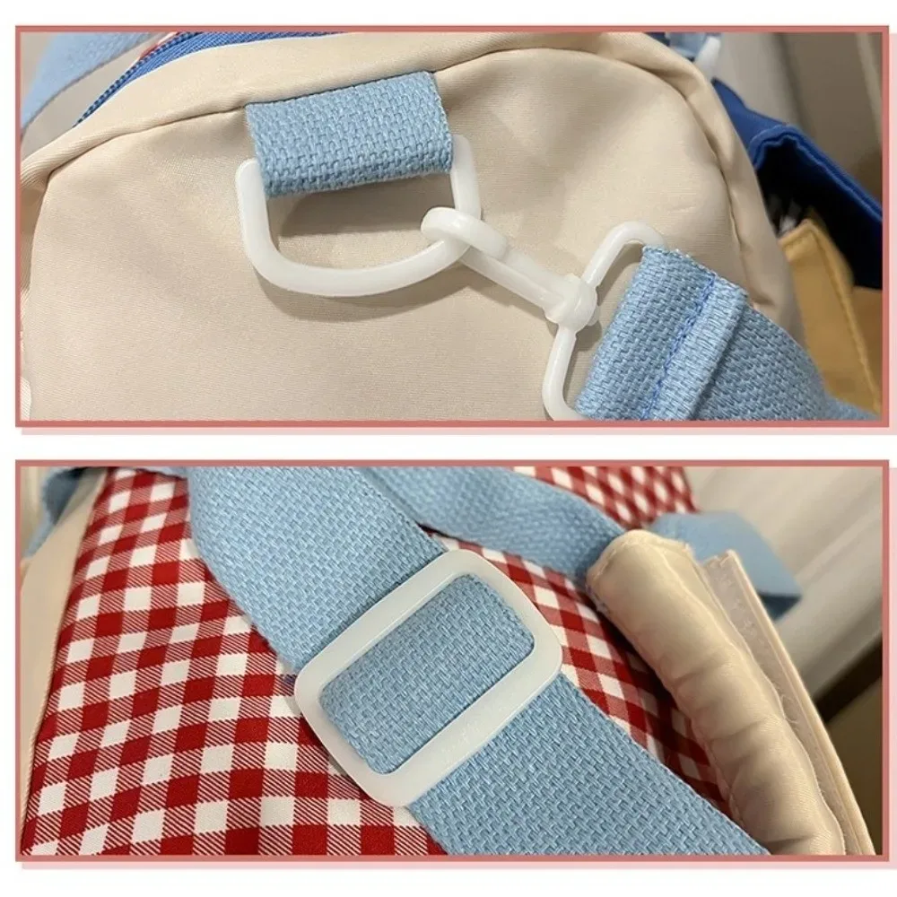 nouveau sac de voyage en tissu oxford, sac à main de maternité léger au design mignon, sac de transport de grande capacité pour voyage de week-end