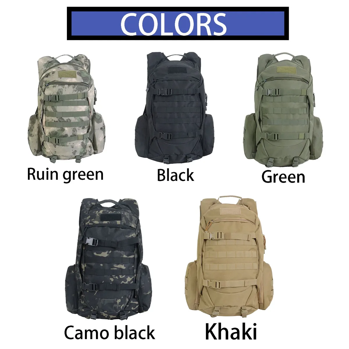 thuram 45l étanche pêche chasse sac à dos sacs à dos en plein air tactique sport camping randonnée trekking sacs