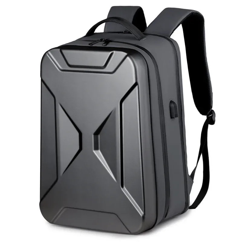 sac à dos de sport électronique pour hommes, grande capacité, multifonctionnel, coque rigide, antichoc, pour ordinateur portable de 17 pouces, sac de voyage étanche