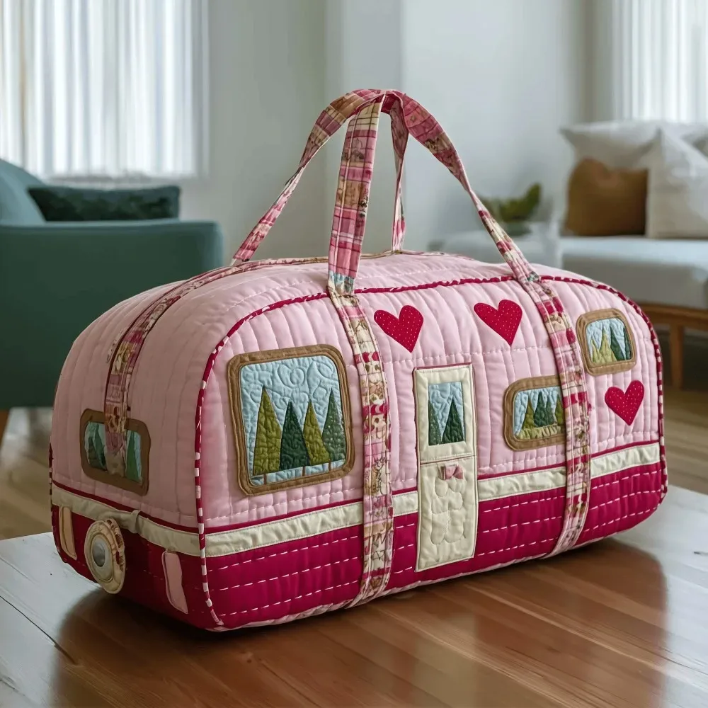 sac de sport matelassé pliable de haute qualité, imprimé floral, sac de voyage souple grande capacité, grand sac de camping 3d