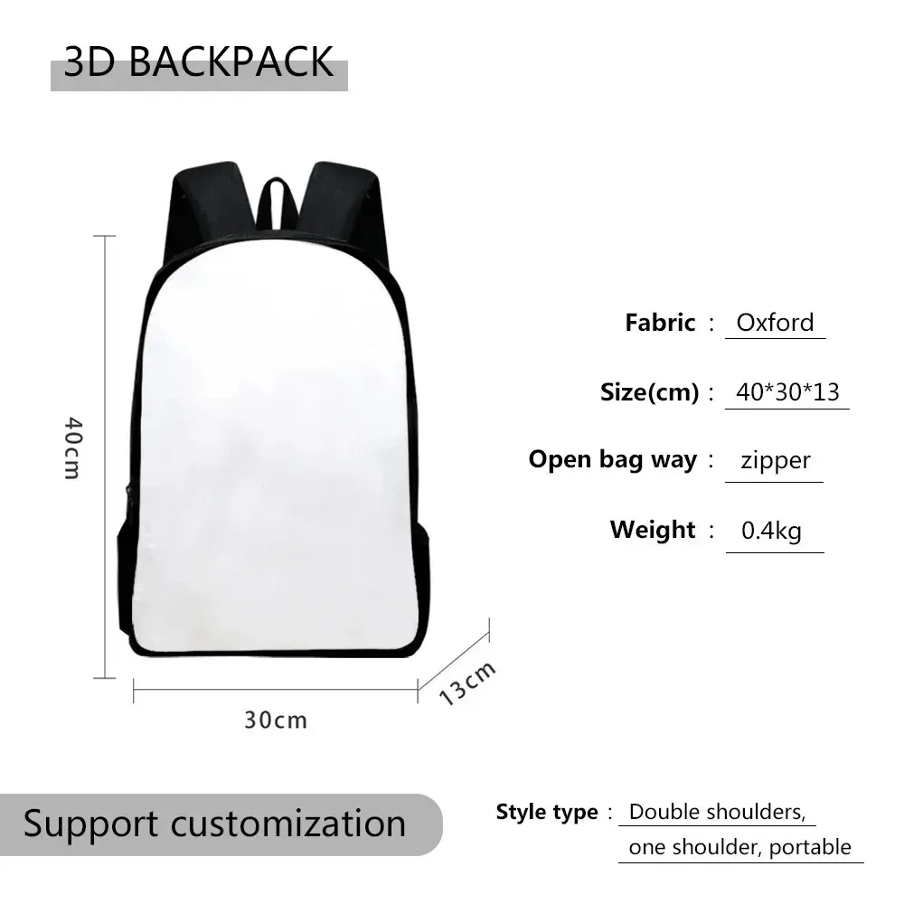 personnaliser le logo du sac à dos cadeaux personnalisés sacs à provisions personnalisés sacs de voyage bricolage sac fourre-tout tendance sac de retour à l'école grande capacité