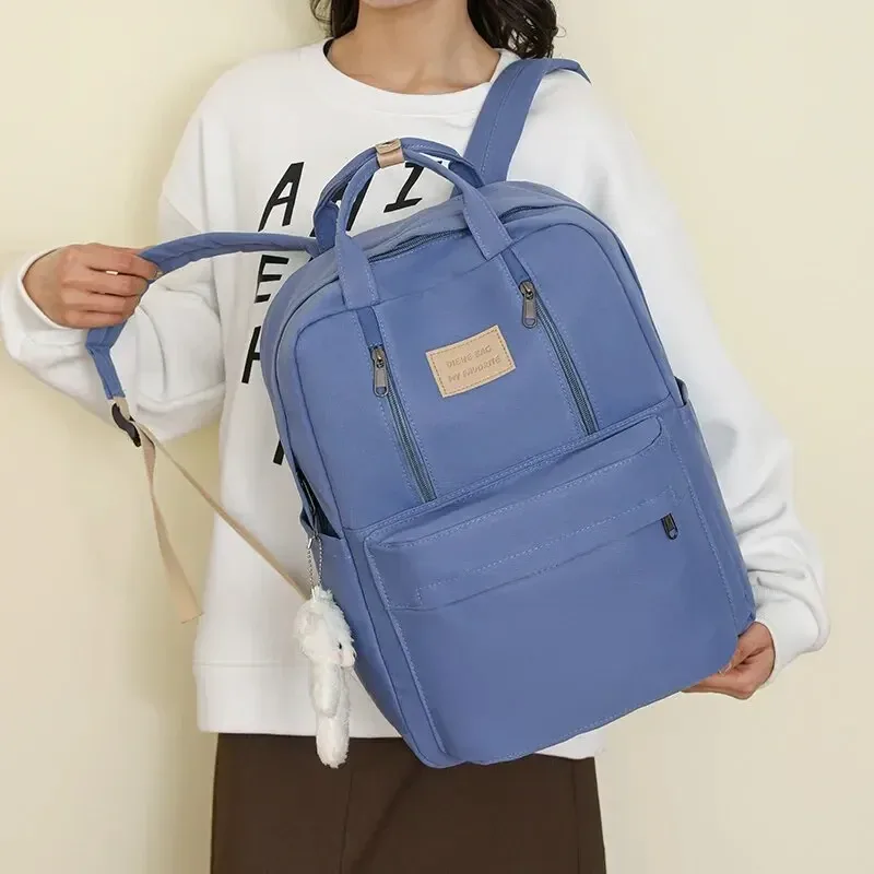 sac à dos étanche solide de haute qualité pour femme, adolescente, école